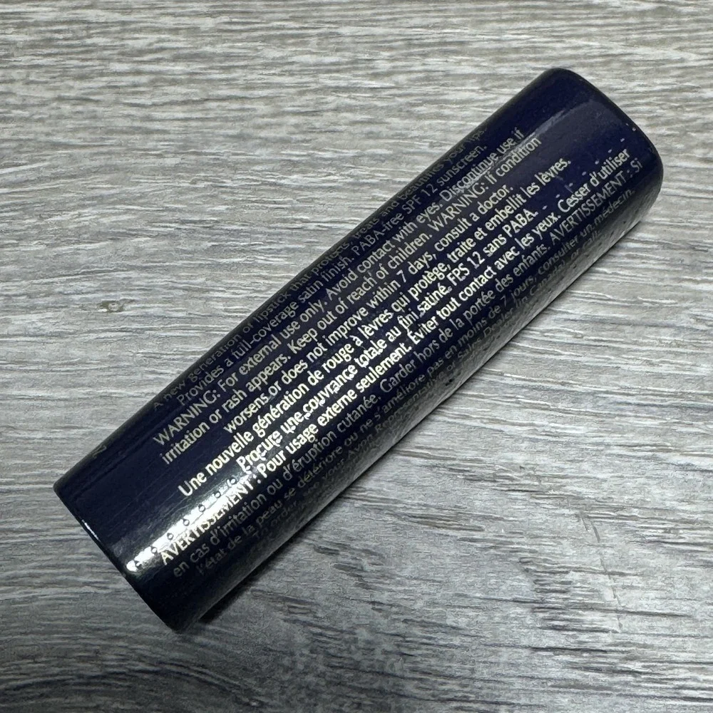 Avon Beyond Color Lipstick Blush Rose SPF 12‎ Triple Benefit 3.6g New Sealed